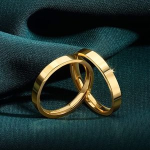 14KGP Stacking Ring Simple Minimalist Gold Band